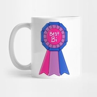 Best Bi Ribbon Bisexual Pride LGBTQ Mug